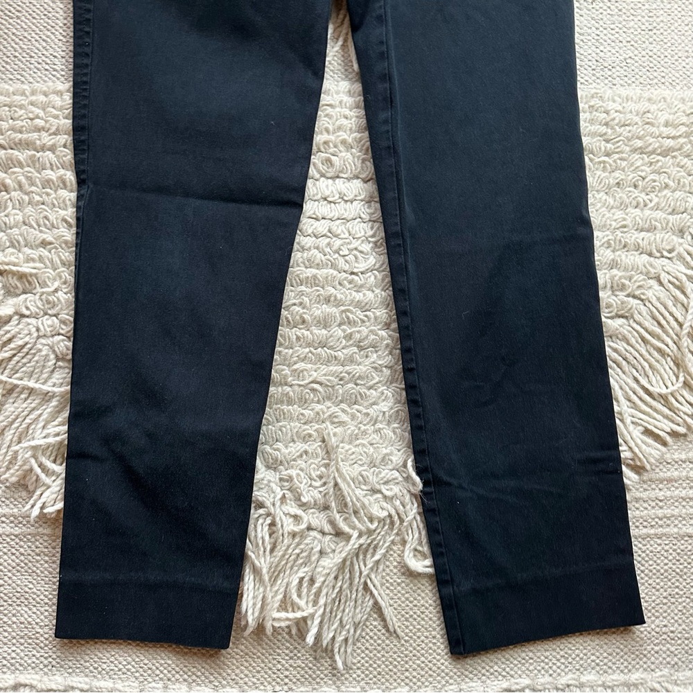 LILLY PULITZER black 2-Way Stretch Luxury Capri slim fit crop pants 2 - Picture 5 of 11